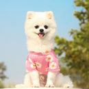 Camisa Pet Tendência Floral | Para Cachorro e Gato
