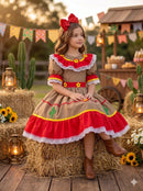 Fantasia Princesa Bebeloo Kids Cangaceiro/ Cangaceira - Diversão e Encanto para Brincar | Bebeloo Kids
