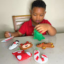 Costura Mágica de Natal - Kit de Costura Montessori