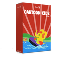 Cartoon Kids 2 em 1 - Pinte e Cola!
