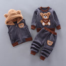 Conjunto de Moletom Aconchego - Ursinho Feliz!