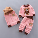 Conjunto de Moletom Aconchego - Ursinho Feliz!