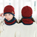 Kit Inverno Infantil - Touca Gorro + Cachecol + Luva