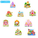 Mini Casinha de Montar - Quebra-Cabeça 3D