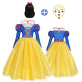 Fantasia Infantil Princesa Deluxe Edição 2025 - Vestido Fada Encantada Premium para Carnaval e Festa de Verão