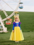 Fantasia Infantil Princesa Deluxe Edição 2025 - Vestido Fada Encantada Premium para Carnaval e Festa de Verão