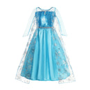 Fantasia Infantil Princesa dos Contos de Fadas 2026 + Máscara de Brinde - Vestido Encantado para Carnaval e Festa de Aniversário