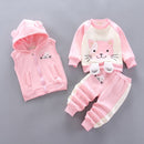 Conjunto de Moletom Aconchego - Ursinho Feliz!