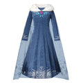 Fantasia Infantil Princesa dos Contos de Fadas 2026 + Máscara de Brinde - Vestido Encantado para Carnaval e Festa de Aniversário