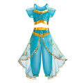 Fantasia Infantil Princesa Multi-Reinos Premium (3 a 10 Anos) + Máscara de Brinde - Vestido de Luxo para Festa e Carnaval