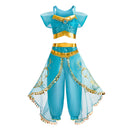 Fantasia Infantil Princesa Multi-Reinos Premium (3 a 10 Anos) + Máscara de Brinde - Vestido de Luxo para Festa e Carnaval