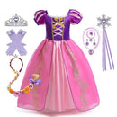 Fantasia Infantil Princesa do Baile Real Premium - Vestido Encantado de Luxo para Carnaval, Halloween e Aniversário