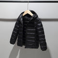 Jaqueta Infantil Puffer com Capuz Unissex