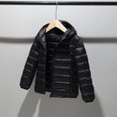 Jaqueta Infantil Puffer com Capuz Unissex