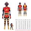 Fantasia Infantil Guerreiro Ninja Samurai Premium + Máscara de Brinde - Macacão de Herói para Carnaval e Festa de Aniversário
