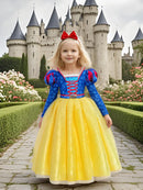 Fantasia Infantil Princesa Deluxe Edição 2025 - Vestido Fada Encantada Premium para Carnaval e Festa de Verão