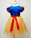 Fantasia Infantil Princesa Clássica com Capa Premium - Vestido de Conto de Fadas para Aniversário, Carnaval e Halloween
