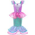 Fantasia Infantil Princesa Multi-Reinos Premium (3 a 10 Anos) + Máscara de Brinde - Vestido de Luxo para Festa e Carnaval