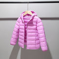 Jaqueta Infantil Puffer com Capuz Unissex
