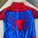 Fantasia Infantil Aranha Heroica Premium + Máscara de Brinde Inclusa - Macacão Elástico de Alta Performance para Carnaval
