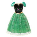 Fantasia Infantil Princesa dos Contos de Fadas 2026 + Máscara de Brinde - Vestido Encantado para Carnaval e Festa de Aniversário
