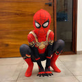 Fantasia Infantil Aranha Heroica Premium + Máscara de Brinde Inclusa - Macacão Elástico de Alta Performance para Carnaval