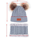 Gorro, Cachecol e Luva Infantil - Trio Proteção -  1 a 3 Anos!