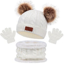 Gorro, Cachecol e Luva Infantil - Trio Proteção -  1 a 3 Anos!