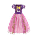 Fantasia Infantil Princesa do Reino de Gelo Premium + Máscara de Brinde - Vestido de Luxo para Festa, Carnaval e Aniversário