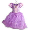 Fantasia Infantil Princesa dos Contos de Fadas 2026 + Máscara de Brinde - Vestido Encantado para Carnaval e Festa de Aniversário