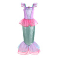 Fantasia Infantil Princesa dos Contos de Fadas 2026 + Máscara de Brinde - Vestido Encantado para Carnaval e Festa de Aniversário