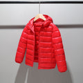 Jaqueta Infantil Puffer com Capuz Unissex