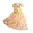 Fantasia Infantil Princesa Multi-Reinos Premium (3 a 10 Anos) + Máscara de Brinde - Vestido de Luxo para Festa e Carnaval