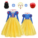 Fantasia Infantil Princesa Deluxe Edição 2025 - Vestido Fada Encantada Premium para Carnaval e Festa de Verão