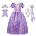 Fantasia Infantil Princesa do Baile Real Premium - Vestido Encantado de Luxo para Carnaval, Halloween e Aniversário