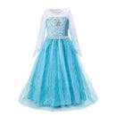Fantasia Infantil Princesa Multi-Reinos Premium (3 a 10 Anos) + Máscara de Brinde - Vestido de Luxo para Festa e Carnaval