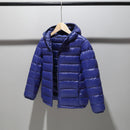 Jaqueta Infantil Puffer com Capuz Unissex