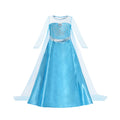 Fantasia Infantil Princesa dos Contos de Fadas 2026 + Máscara de Brinde - Vestido Encantado para Carnaval e Festa de Aniversário