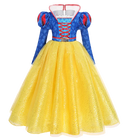 Fantasia Infantil Princesa Deluxe Edição 2025 - Vestido Fada Encantada Premium para Carnaval e Festa de Verão