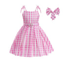 Fantasia Infantil Princesa do Reino de Gelo Premium + Máscara de Brinde - Vestido de Luxo para Festa, Carnaval e Aniversário