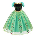 Fantasia Infantil Princesa do Baile Real Premium - Vestido Encantado de Luxo para Carnaval, Halloween e Aniversário
