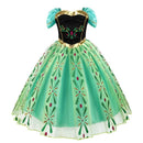 Fantasia Infantil Princesa do Baile Real Premium - Vestido Encantado de Luxo para Carnaval, Halloween e Aniversário