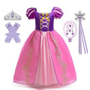 Fantasia Infantil Princesa do Baile Real Premium - Vestido Encantado de Luxo para Carnaval, Halloween e Aniversário