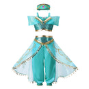 Fantasia Infantil Princesa dos Contos de Fadas 2026 + Máscara de Brinde - Vestido Encantado para Carnaval e Festa de Aniversário