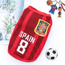 Camisa Copa do Mundo Pet | Para Cachorro e Gato