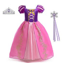 Fantasia Infantil Princesa do Baile Real Premium - Vestido Encantado de Luxo para Carnaval, Halloween e Aniversário