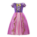 Fantasia Infantil Princesa dos Contos de Fadas 2026 + Máscara de Brinde - Vestido Encantado para Carnaval e Festa de Aniversário