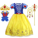 Fantasia Infantil Princesa do Baile Real Premium - Vestido Encantado de Luxo para Carnaval, Halloween e Aniversário