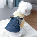 Jardineira Jeans | Para Cachorro e Gato