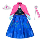 Fantasia Infantil Princesa do Baile Real Premium - Vestido Encantado de Luxo para Carnaval, Halloween e Aniversário